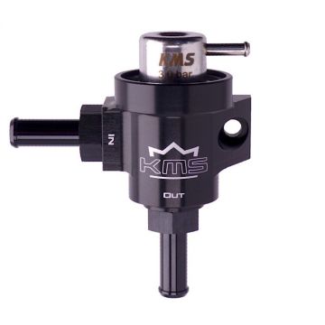 KMS Fuel pressure regulator 2-way with MAP comp. 3.0 bar 10mm hose fitting