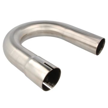 QSP stainless steel bend with sleeve – 180 degrees