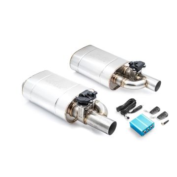 Kleppendemper RVS RM Vacuum / Elektrisch Set van 2