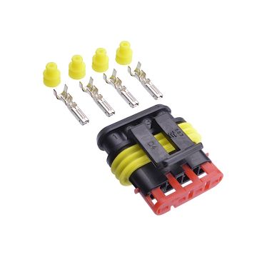 superseal connector set 4-pin (pins & seals included)