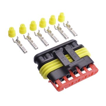 superseal connector set 5-pin (pins & seals included)